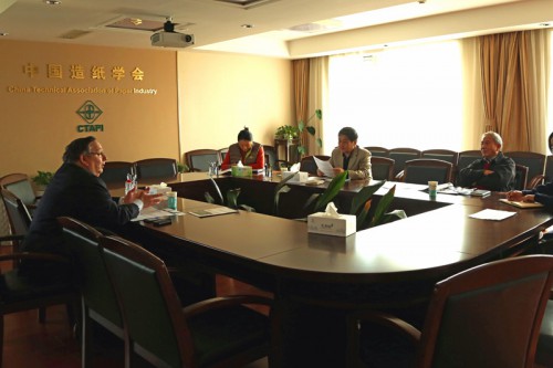 美国废品国产午夜精品视频工业协会到访中国造纸学会